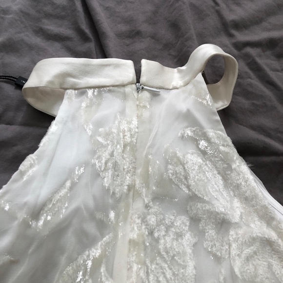 Elie Tahari Halter Shimmery Dress - Picture 8 of 8